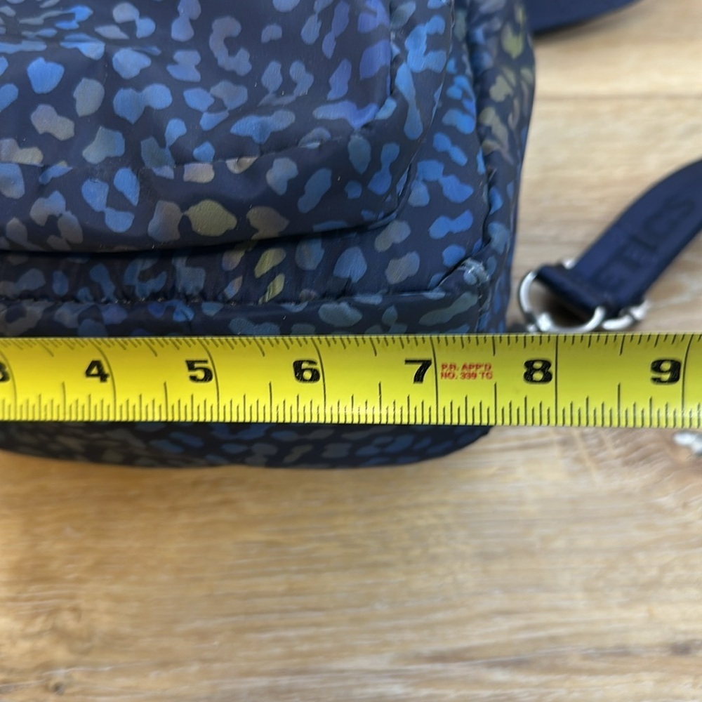 Fabletics Mini Backpack Rainbow Leopard Print - image 4